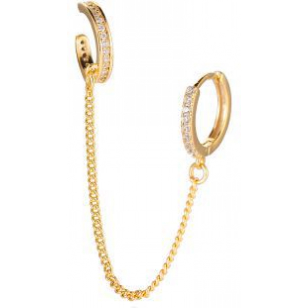 Earcuff | Simple chain (pro Stück)