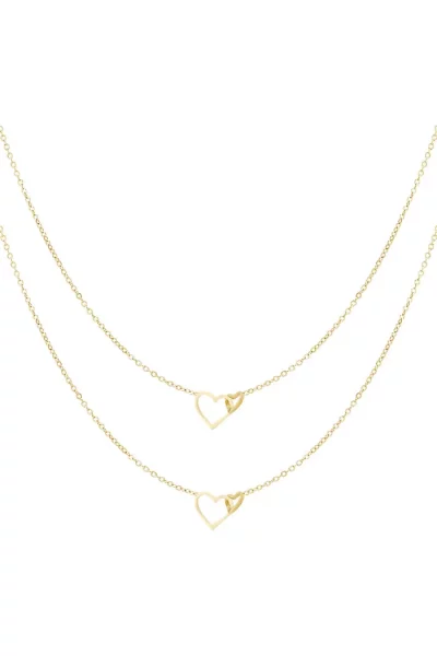 Halskette | Herz double