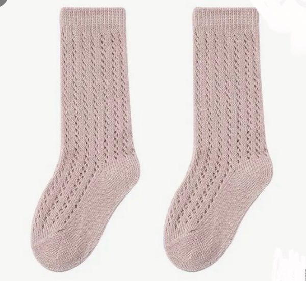 Kniesocken | Lochmuster – Bild 2