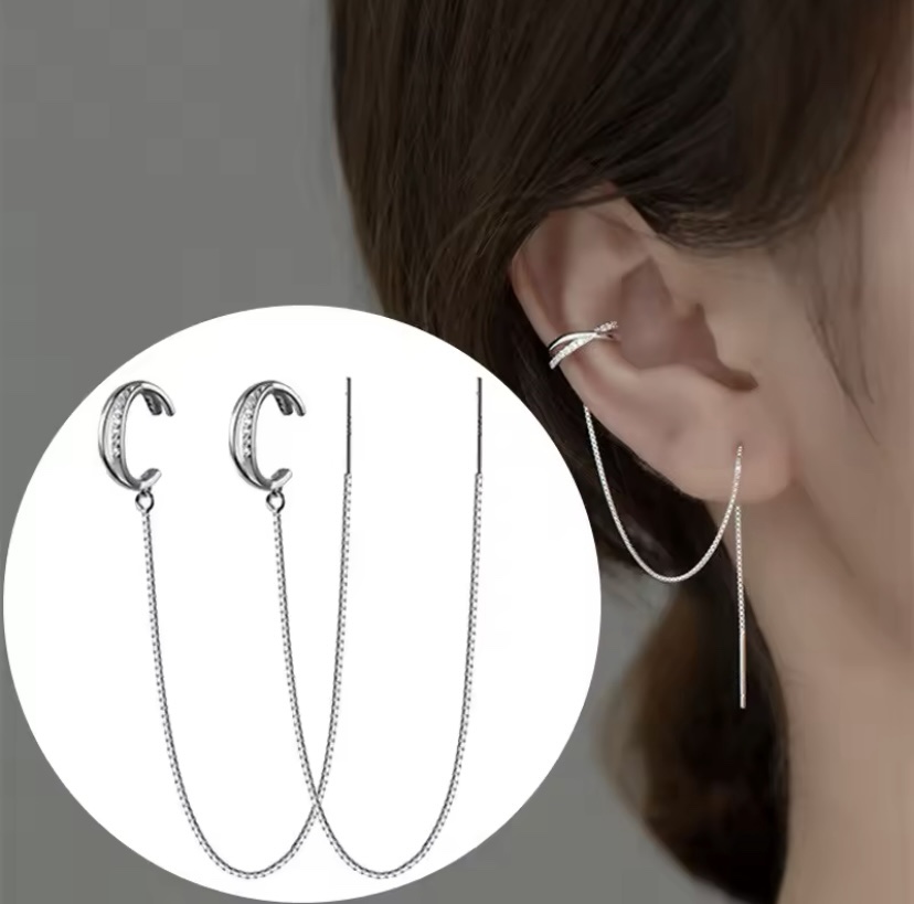 Earcuff | Chain (pro Stück) – Bild 2