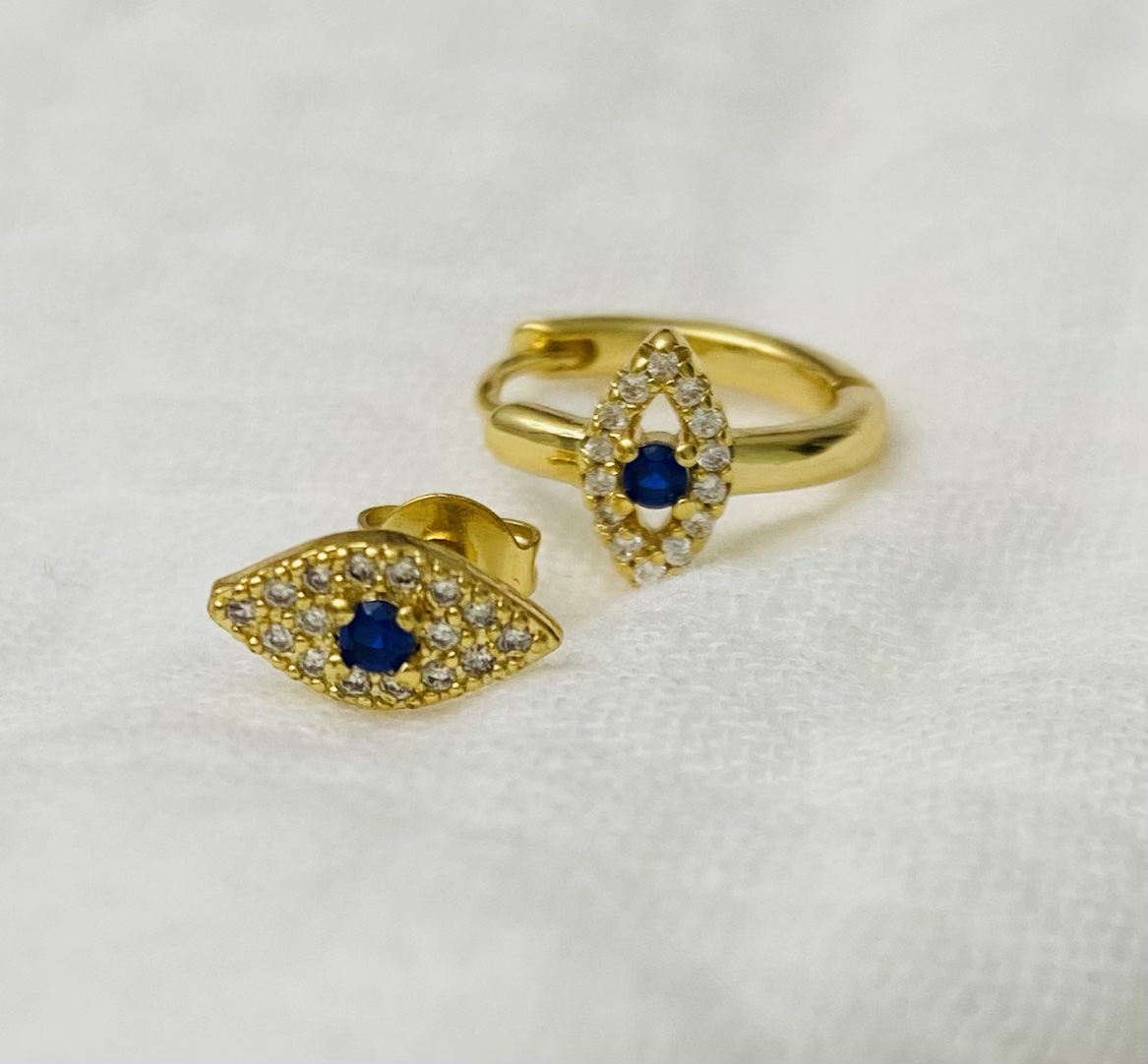 Ohrring | Nazar Hoop – Bild 2