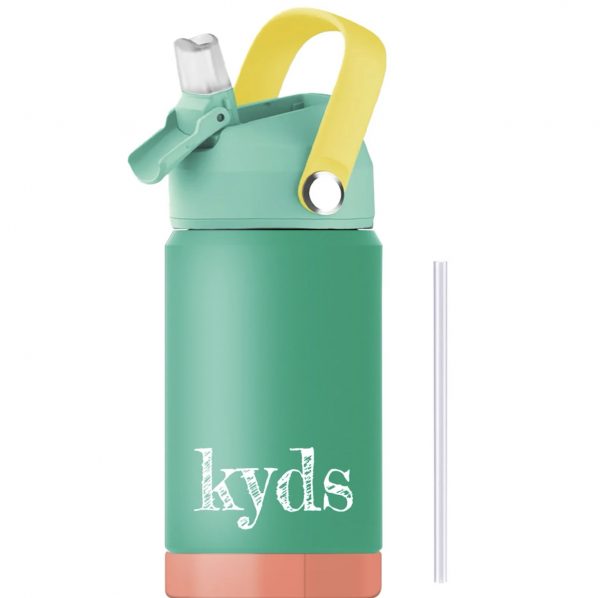 KYDS | Trinkflasche | Green-Coral 350 ml